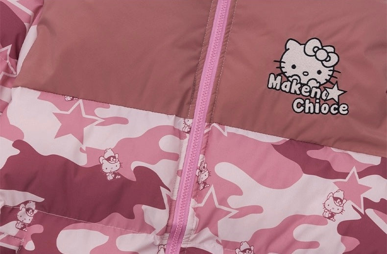 Kitty Camouflage Winter Jacket KI346