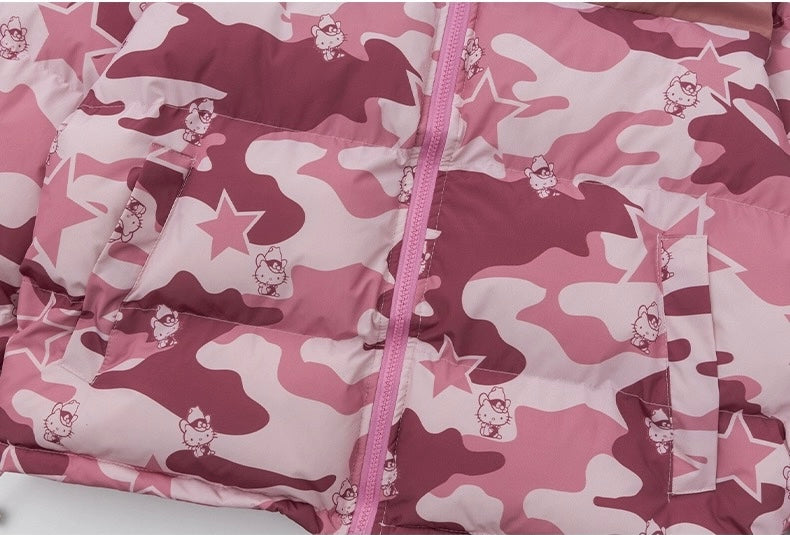 Kitty Camouflage Winter Jacket KI346