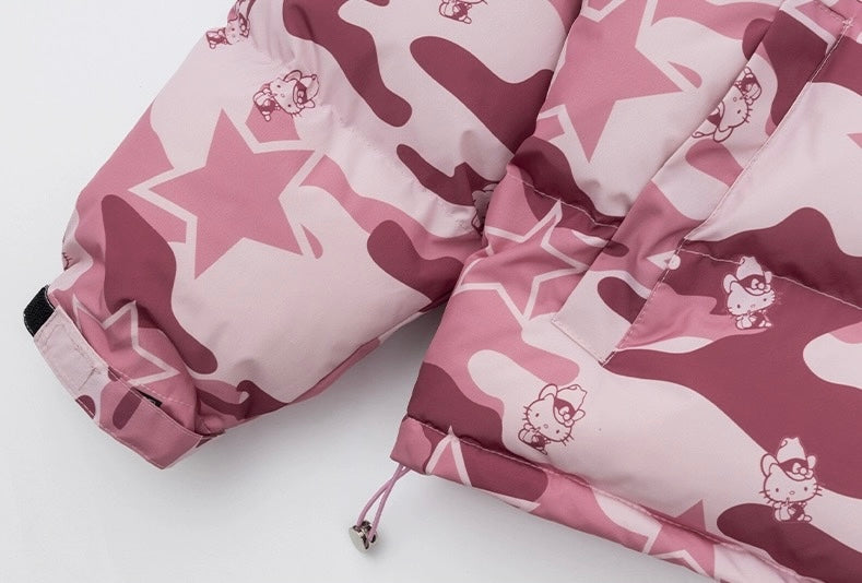Kitty Camouflage Winter Jacket KI346