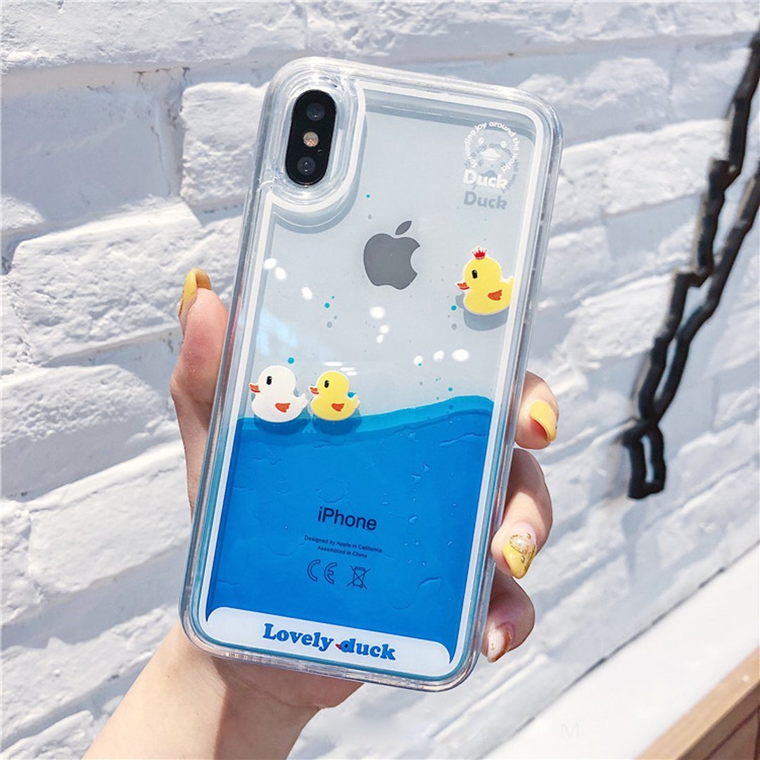 Swimming Case iPhone Duck