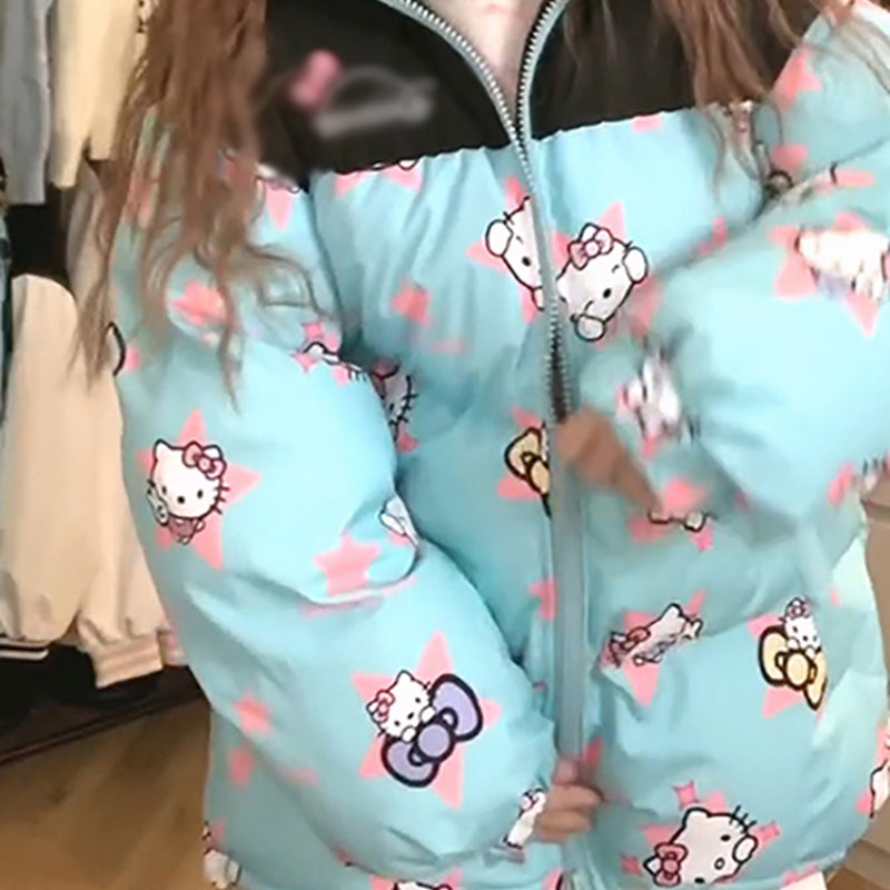 Süße Kitty Pufferjacke SK487