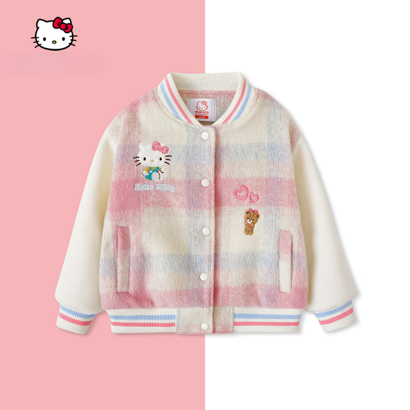 Pink Kitty Kinder Baseballjacke KI606