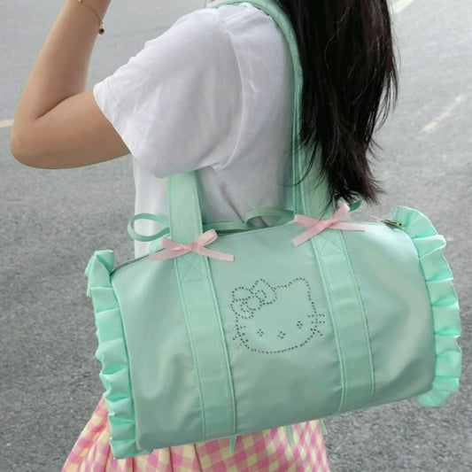 Sac de voyage vert Kitty KI468