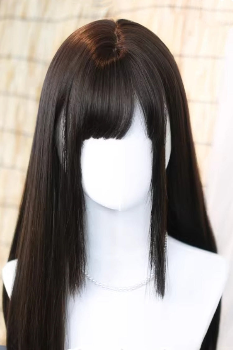 Anime Twin-Tails Straight Lolita Wig