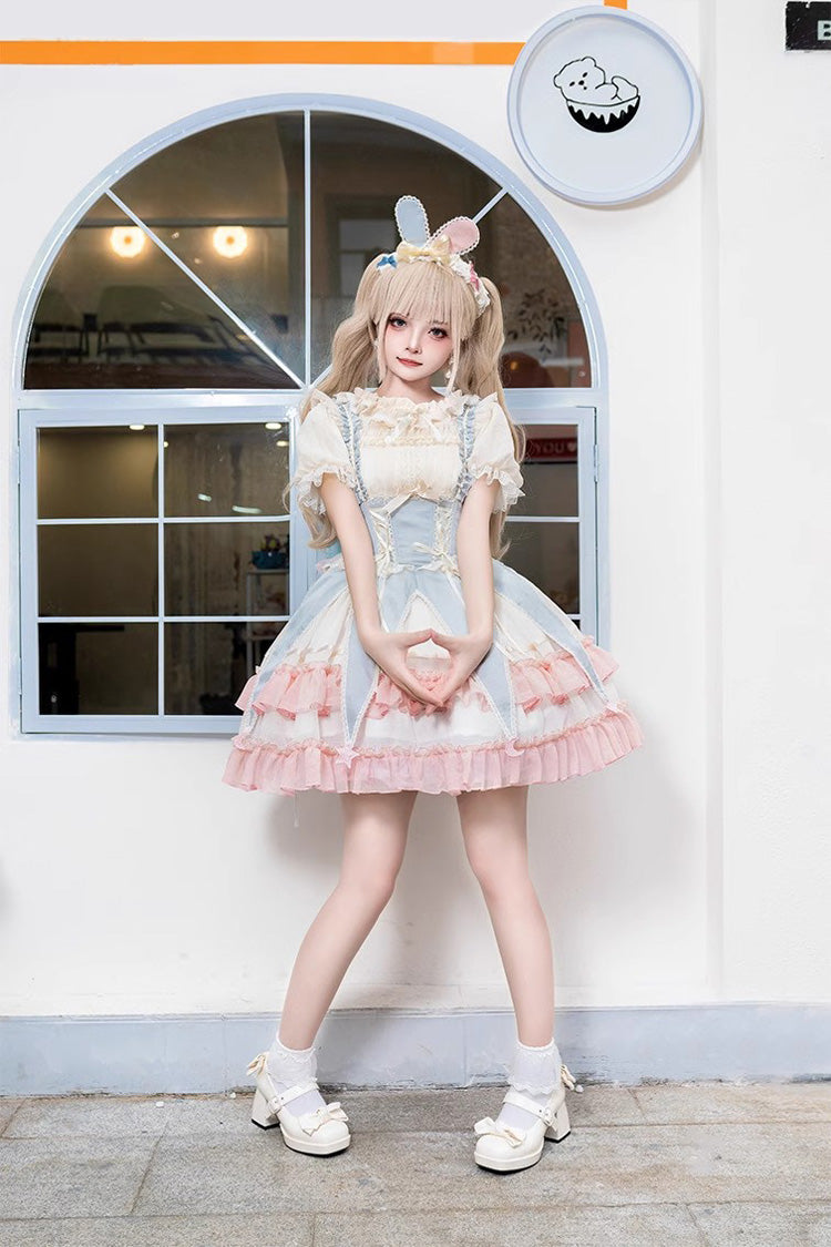 Sweet Princess Lolita Jsk Dress with Ballet Circus Hanayome in 2 Colors