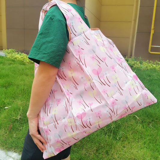 Cartoon Folding Portable Tote Bag
