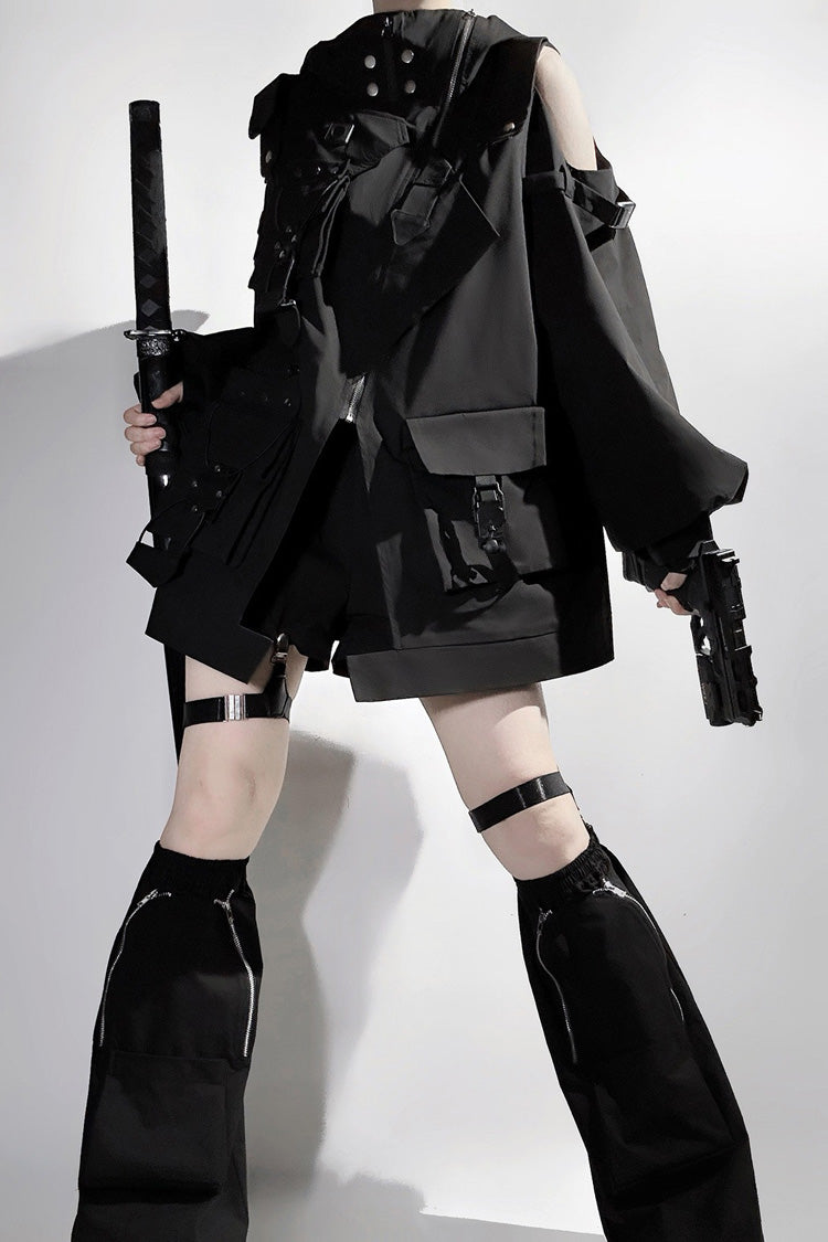 Techwear Hooded Ouji Gothic Set