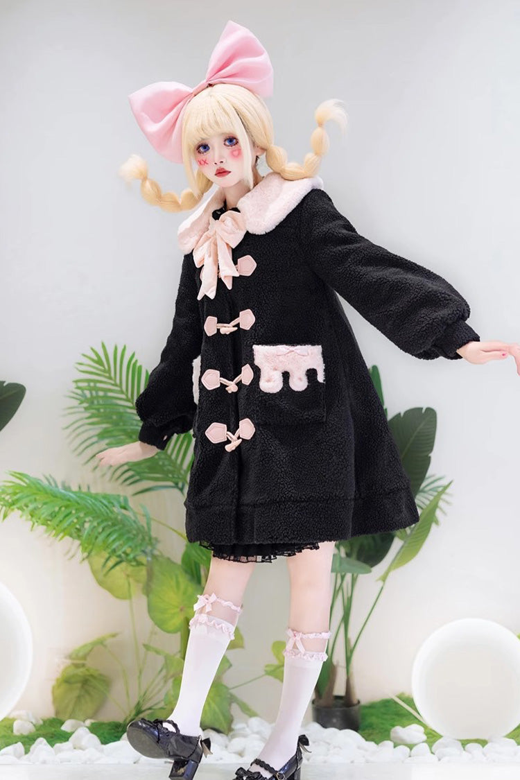 Unicorn Bowknot Long Coat with Long Sleeves for Sweet Lolita Style