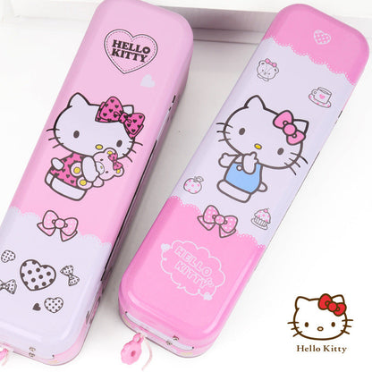 Pink Kitty Car Pencil Case