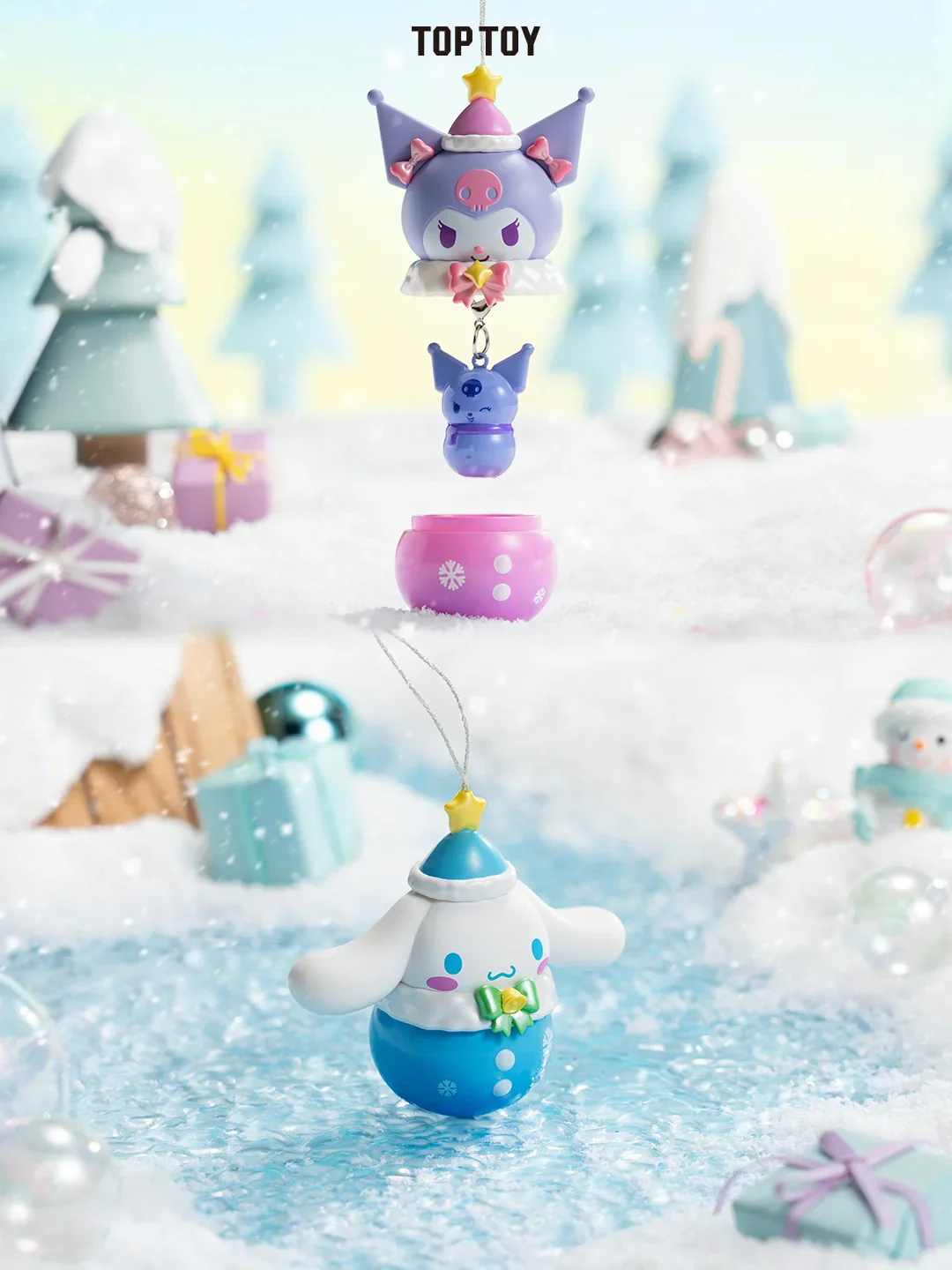 Winter Water Sound Bell Blind Box