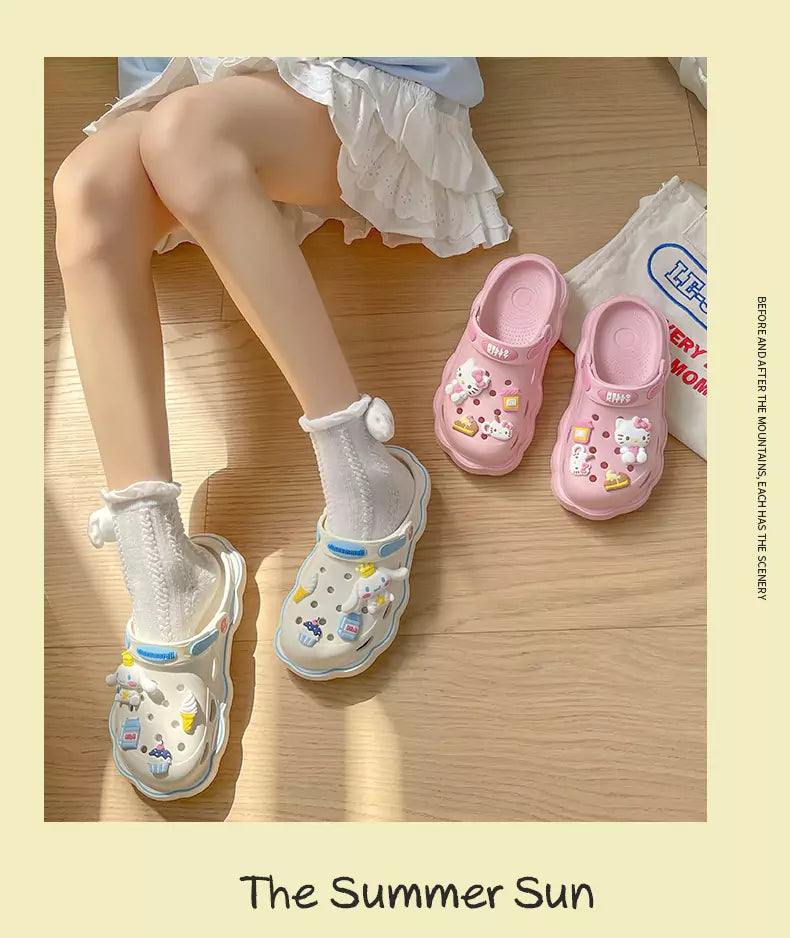 Kawaii Casual Clog Sandals