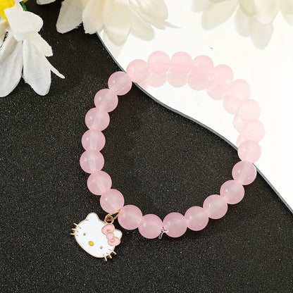 Cute Kitty Glass Bead