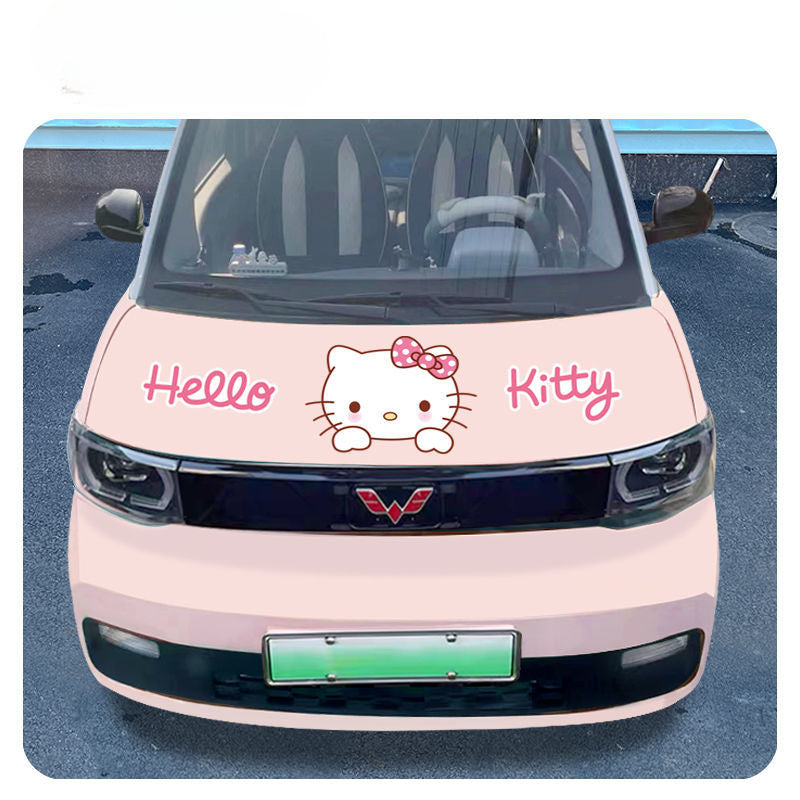 Cartoon Kitty Car Stickers KI404