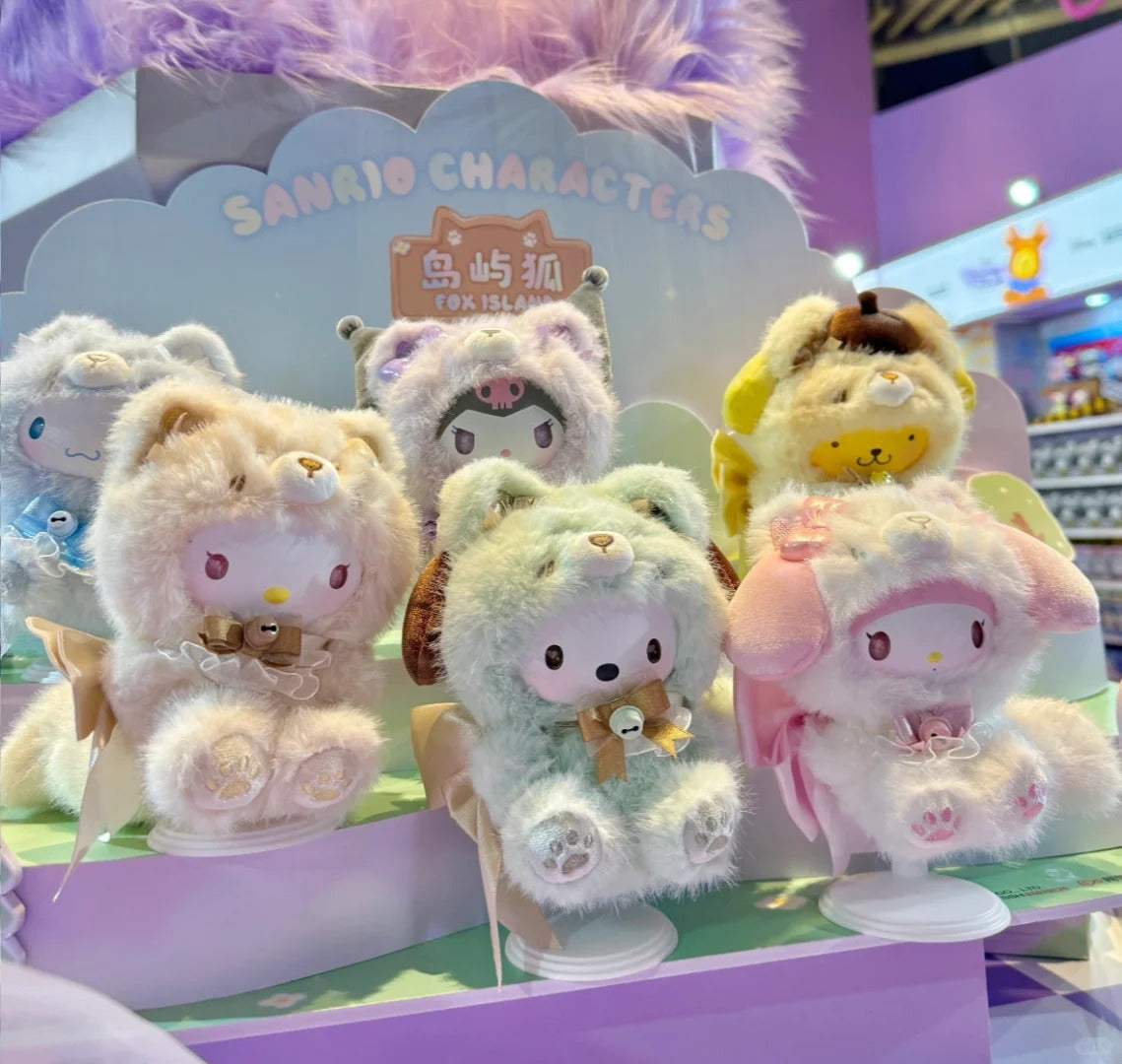 Blind Doll Pendant Fox Box Vinyl Plush Island