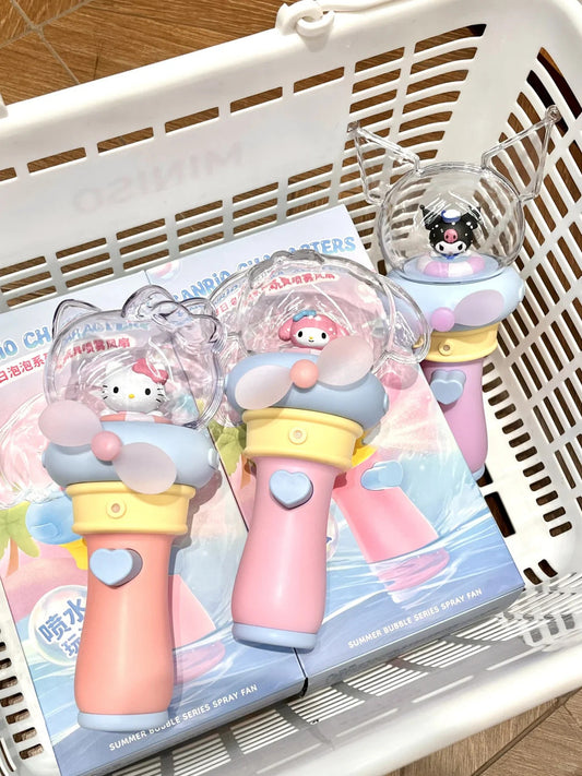 Summer Bubble Serles Spray Fan