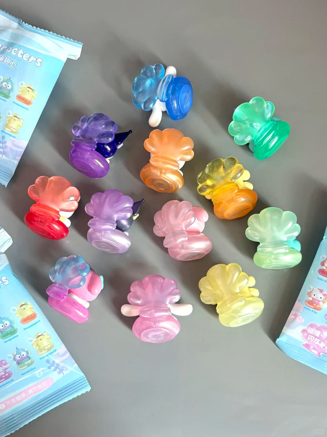 Figure Up Lighting Bean Shell Series with Blind Mini Sanrio Bag