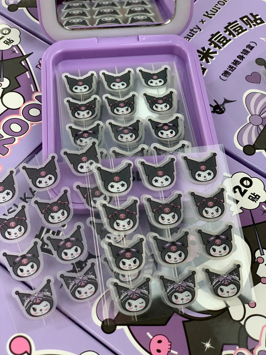 Facial Skin Patches Hydrocolloid Pimple Care Acne Kuromi