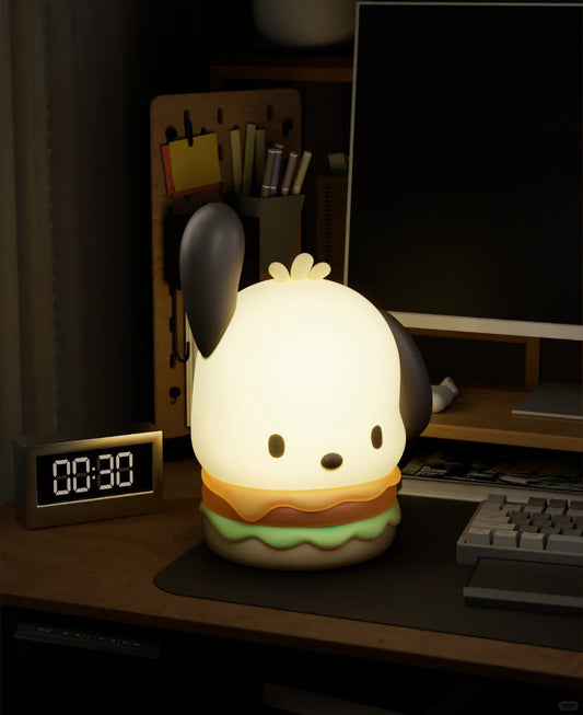 Pocha Hamburger Silikon-Touch-Lampe