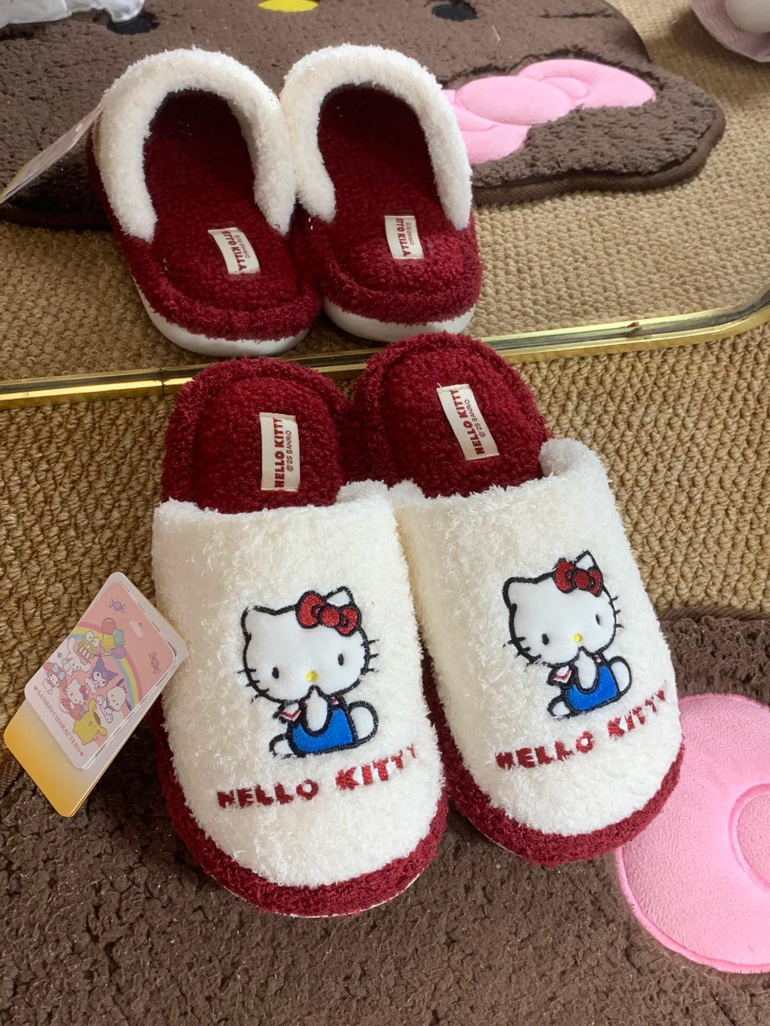 Hello Classic Slippers Home Kitty