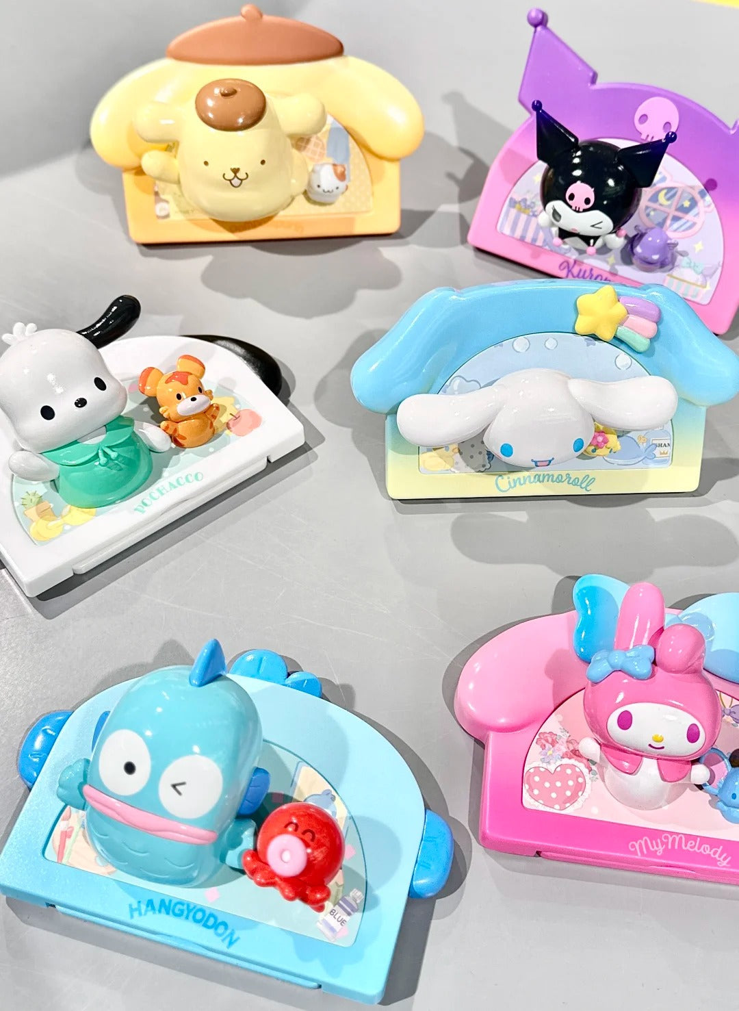 Boîte aveugle d'aimants pour réfrigérateur Kawaii My Home