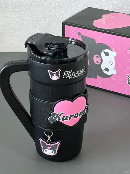 Kawaii Kitty Heart Stainless Steel Bottle