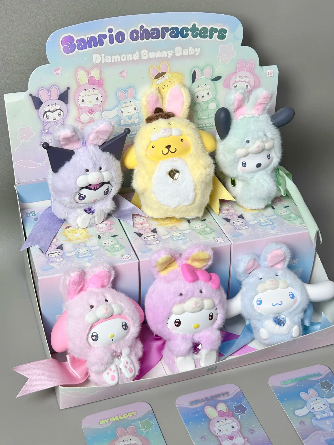 Blind Diamond Vinyl Doll Baby Box Plush Bunny Series