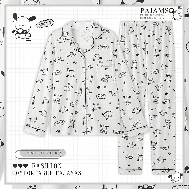Pochacco Long Top Set Pajama Pants Sleeve �C