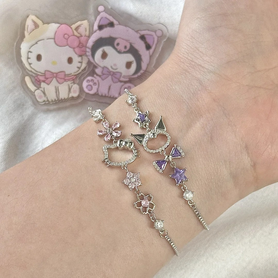 Cute Kuro Kitty Bracelet Jewelry