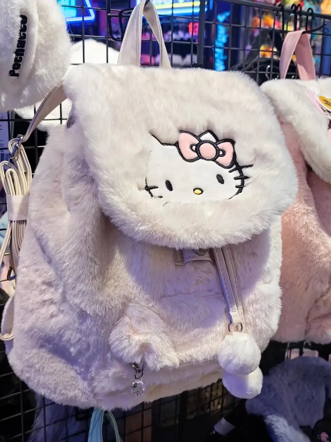 Flauschiger Kawaii-Rucksack