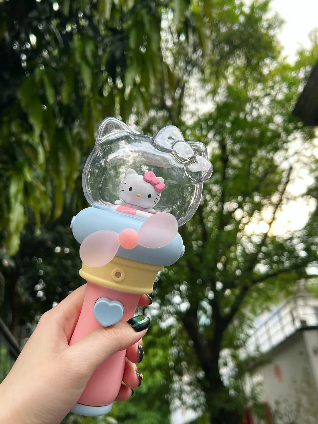 Summer Bubble Serles Spray Fan