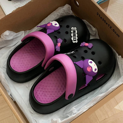 Kawaii Clogs Plateauschuhe Sandale