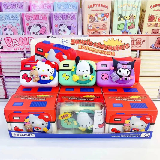 Retro Camera Series Toy Fan Blind box