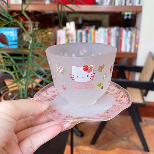 Kitty Medieval Cherry Blossom Coffee Cup