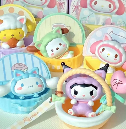 kawaii Characters Peekaboo Series Toy