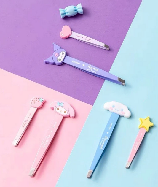 Kawaii Tweezer Eyebrow Kit