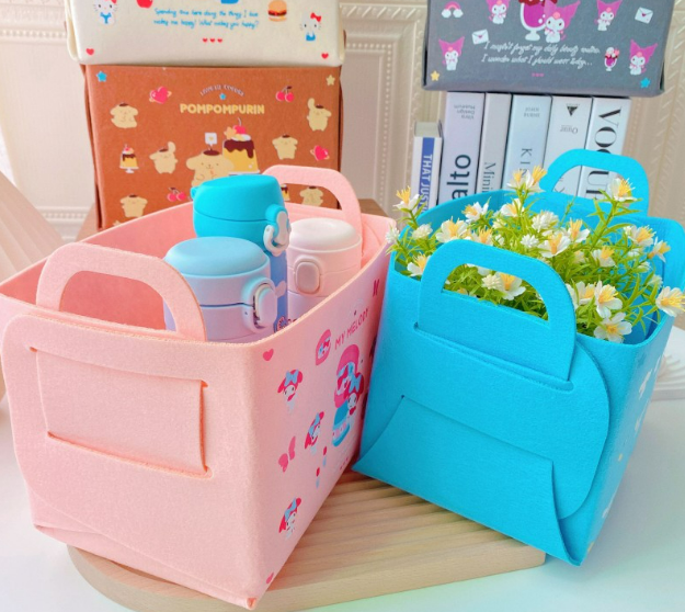 Cartoon Foldable Storage Basket