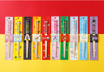 Cartoon Colorful Chopsticks