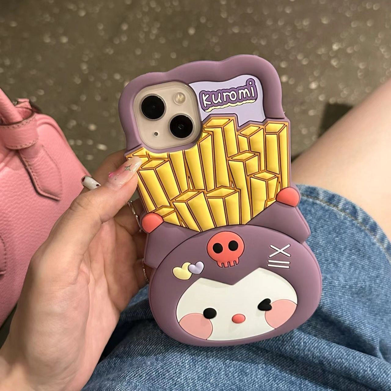 Hamburger Kitty Phone Case