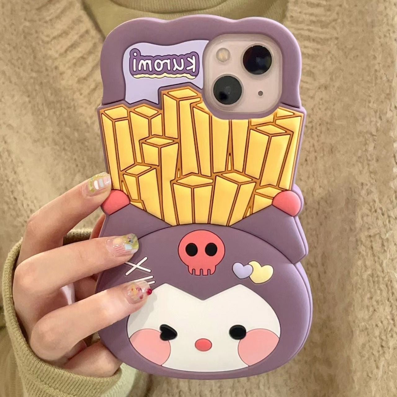 Hamburger Kitty Phone Case