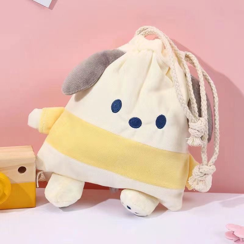 Sac à cordon avec figurines Kawaii