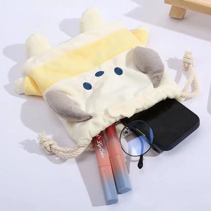 Sac à cordon avec figurines Kawaii