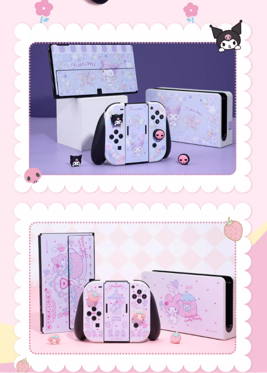 Cartoom Switch Skin Sticker