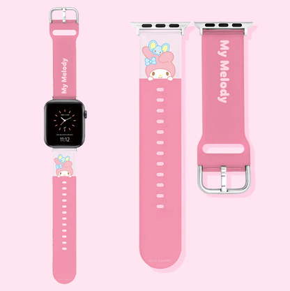 Cartoon Characters Peek Watch Strap Wristbands for Apple Watch