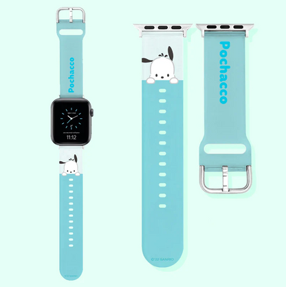 Cartoon Characters Peek Watch Strap Wristbands for Apple Watch