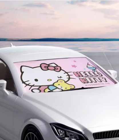 Kitty Car Windshield Parasol