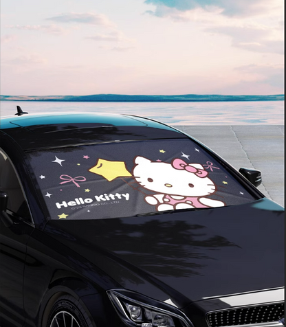 Kitty Car Windshield Parasol