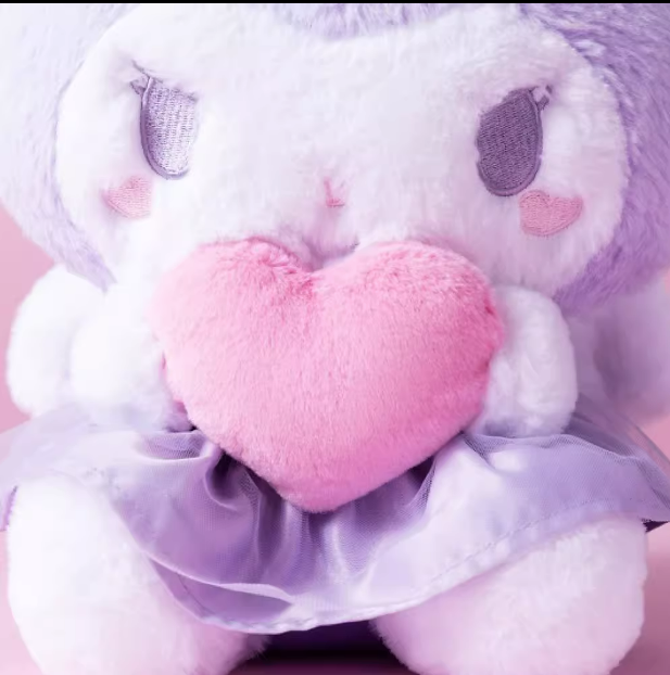 Grande peluche Kuro Cupidon Heart