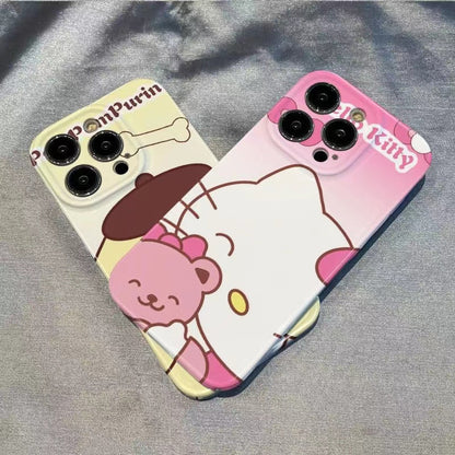 Kawaii Pom Kitty Hartschalen-Telefonhülle