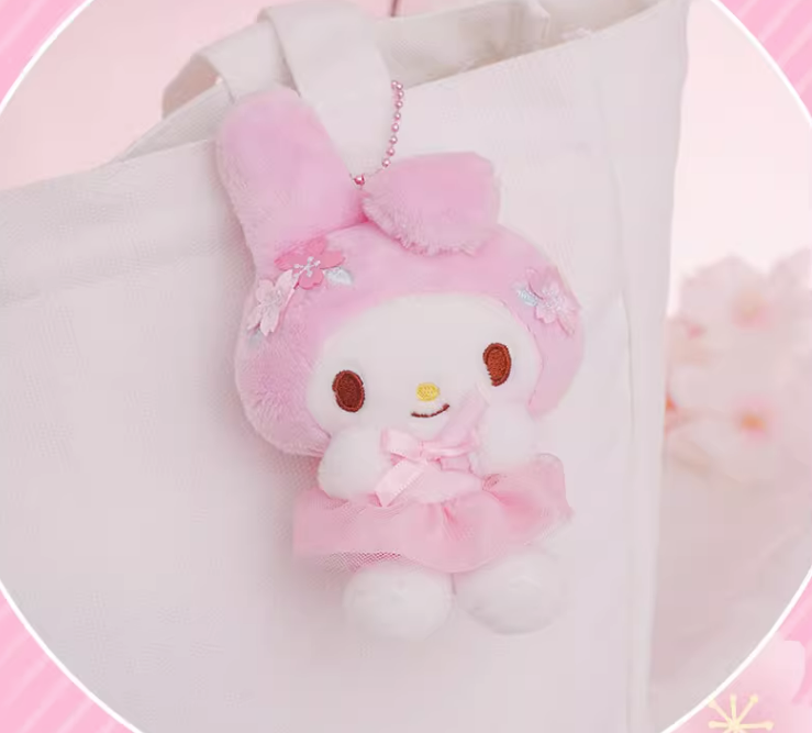 Sweet Sakura Plush Pendant