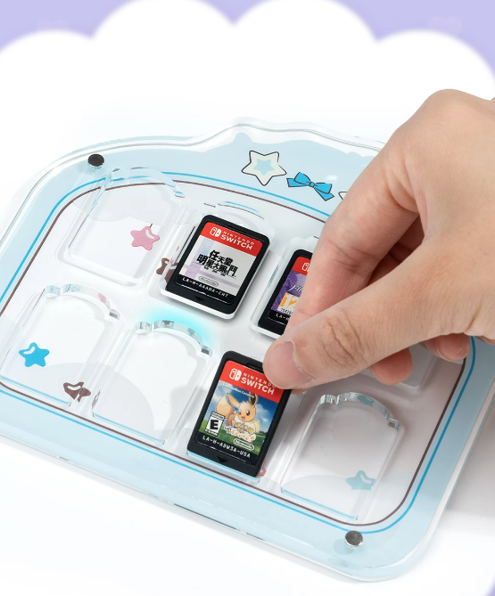 Switch Card Holder Transparent  Display